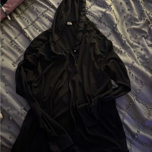 Black Swim Coverup with Sleek Design